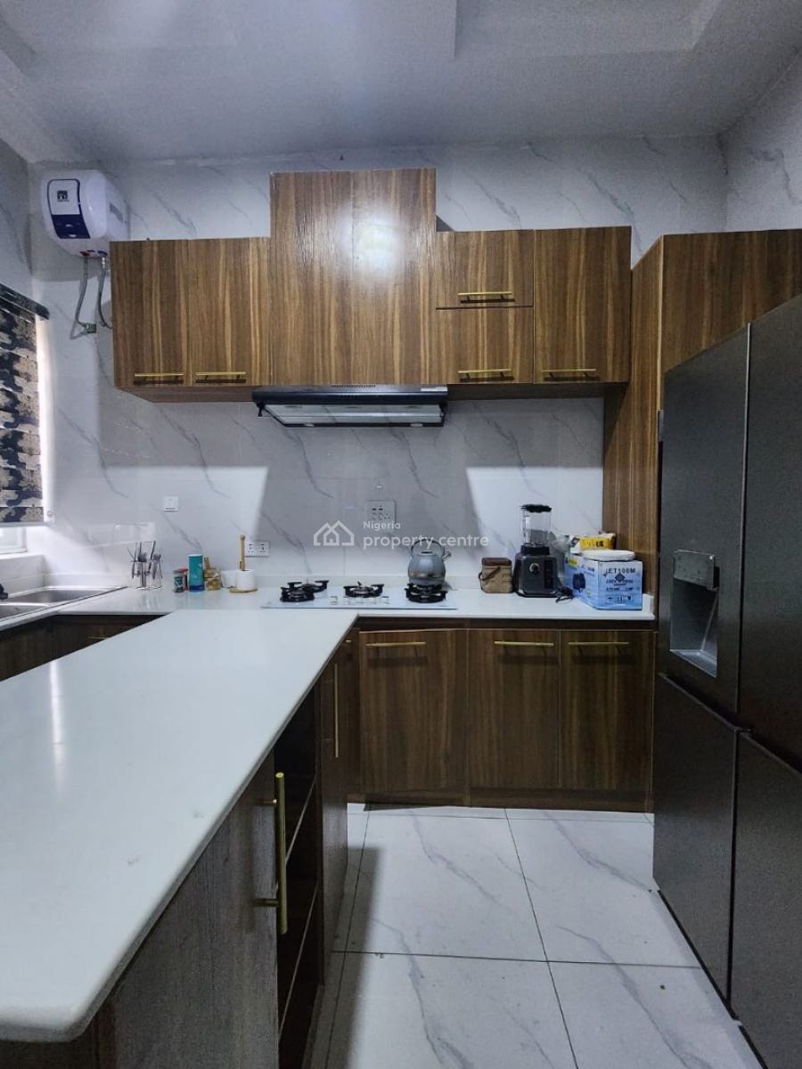 Beautiful Newly Furnished 4 Bedroom Terrace in a Secured Estate., Ikota, Lekki, Lagos, Terraced Duplex for Rent