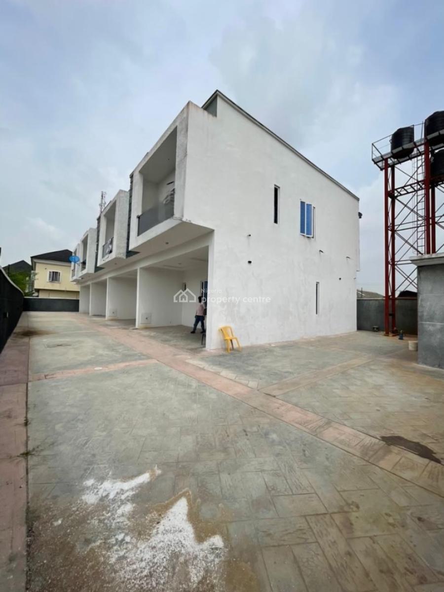 Beautiful Newly Furnished 4 Bedroom Terrace in a Secured Estate., Ikota, Lekki, Lagos, Terraced Duplex for Rent