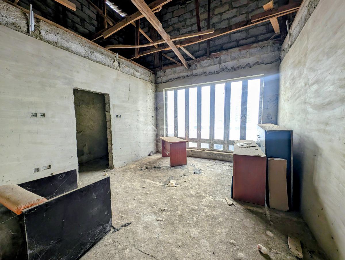 Spacious 3 Bedroom Advanced Carcass Terrace Duplex, Lokogoma District, Abuja, Terraced Duplex for Sale