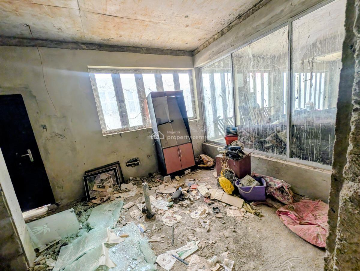 Spacious 3 Bedroom Advanced Carcass Terrace Duplex, Lokogoma District, Abuja, Terraced Duplex for Sale