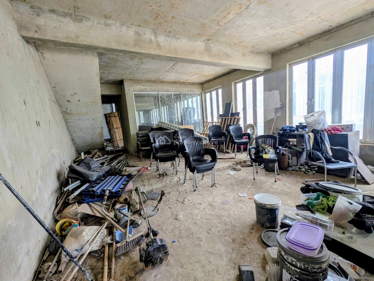 Spacious 3 Bedroom Advanced Carcass Terrace Duplex, Lokogoma District, Abuja, Terraced Duplex for Sale