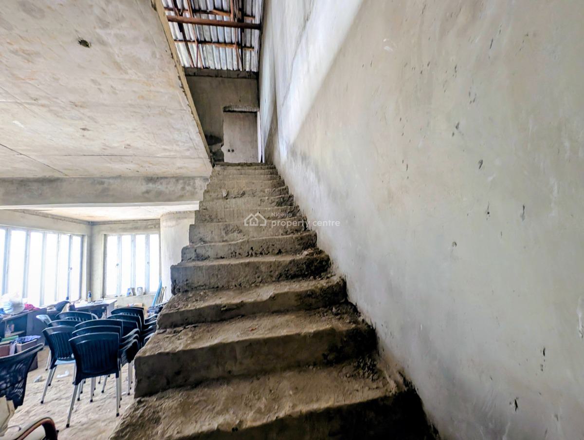 Spacious 3 Bedroom Advanced Carcass Terrace Duplex, Lokogoma District, Abuja, Terraced Duplex for Sale