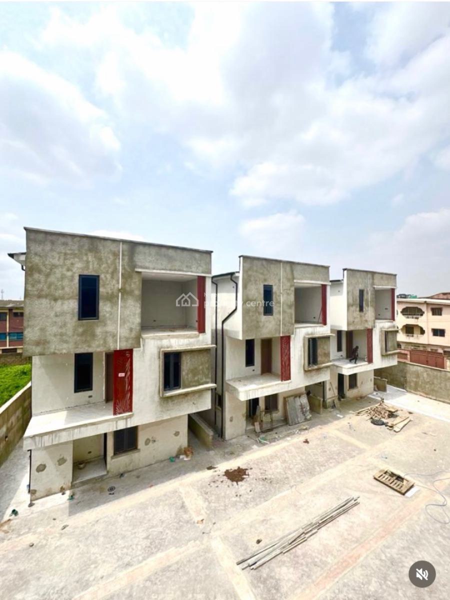 Newly Built 4 Bedroom Fully Detached Duplex with Bq, Ogba, Ikeja, Lagos, Detached Duplex for Sale