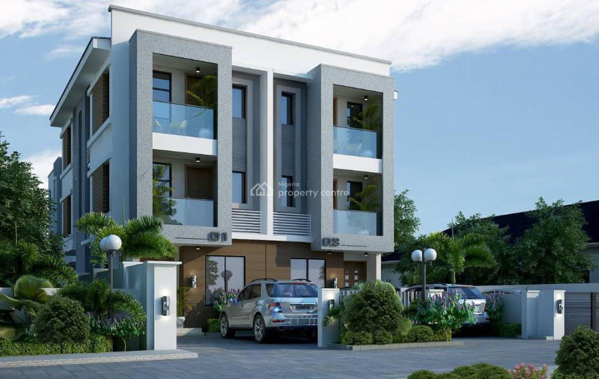 Exquisite 4 Bedroom Semi Detached Duplex Plus Bq, Gbagada, Lagos, Semi-detached Duplex for Sale