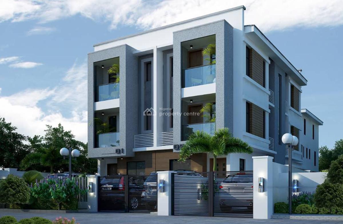 Exquisite 4 Bedroom Semi Detached Duplex Plus Bq, Gbagada, Lagos, Semi-detached Duplex for Sale