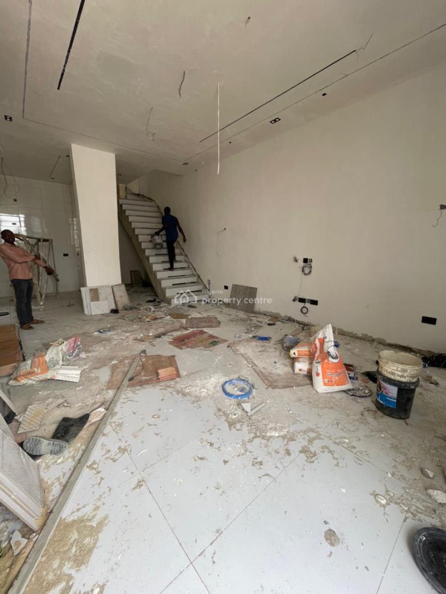 Modern Newly Built 4 Bedroom Semi-detached Duplex Still on Construction, Ikota, Lekki, Lagos, Semi-detached Duplex for Sale