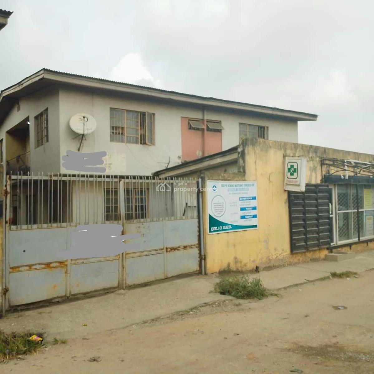 100% Dryland with a Storey Building Blocks of Flat and Big Shop, Alapere, Ketu, Lagos, Block of Flats for Sale