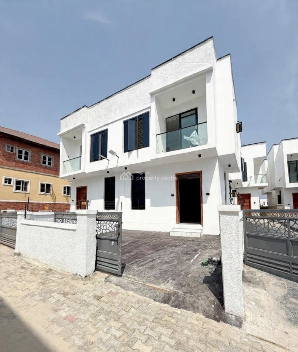 Lovely 4 Bedroom Semi Detached Duplex with Bq, Ikota, Lekki, Lagos, Semi-detached Duplex for Sale