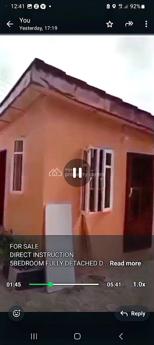 5 Bedroom Duplex, Ajao Estate, Isolo, Lagos, Detached Duplex for Sale