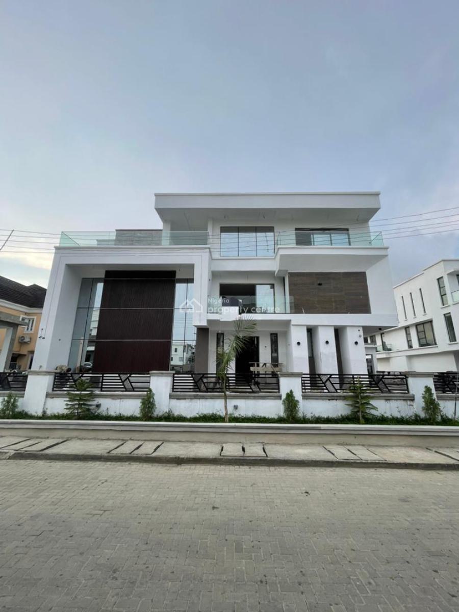 6bedroom Fully Detached Duplex with Pool, Office Space Open Terrace &, Osapa, Lekki, Lagos, Detached Duplex for Sale