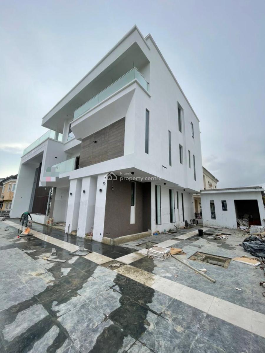 6bedroom Fully Detached Duplex with Pool, Office Space Open Terrace &, Osapa, Lekki, Lagos, Detached Duplex for Sale