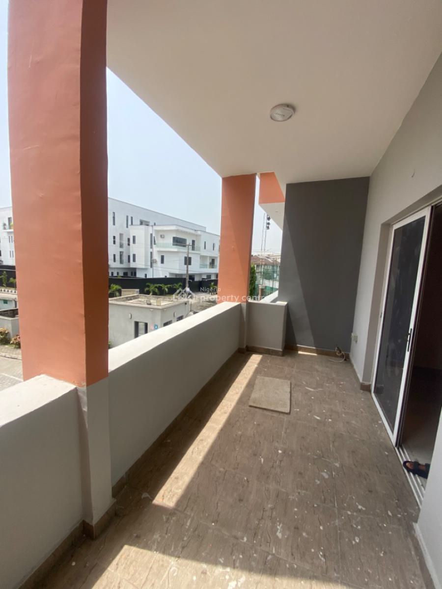 Luxury Serviced 3 Bedroom Apartment Upstairs with Bq, By Nike Art Gallery, Ikate, Lekki, Lagos, Flat / Apartment for Rent