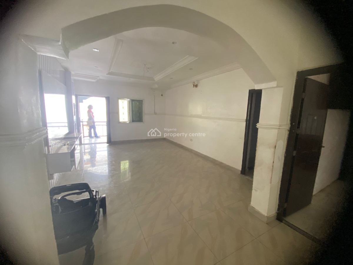 Clean 3 Bedroom Flat ( Separate Staircase) Upstairs, Startimes Estate, Ago Palace, Isolo, Lagos, Flat / Apartment for Rent
