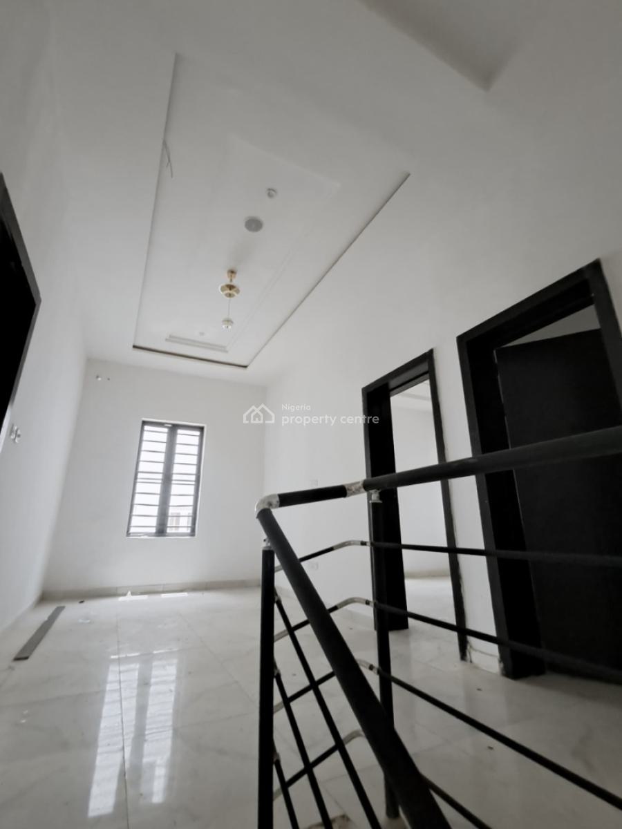 Brand New 4-bedroom Terrace Duplex, New Road Alpha Beach, Chevron, Lekki, Lagos, Terraced Duplex for Rent