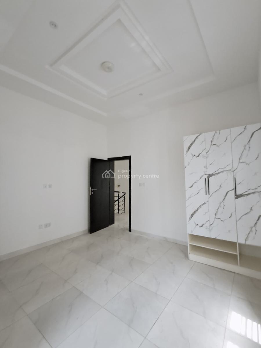 Brand New 4-bedroom Terrace Duplex, New Road Alpha Beach, Chevron, Lekki, Lagos, Terraced Duplex for Rent