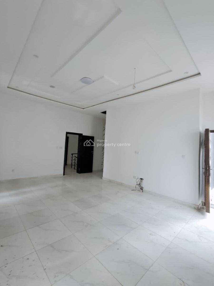 Brand New 4-bedroom Terrace Duplex, New Road Alpha Beach, Chevron, Lekki, Lagos, Terraced Duplex for Rent