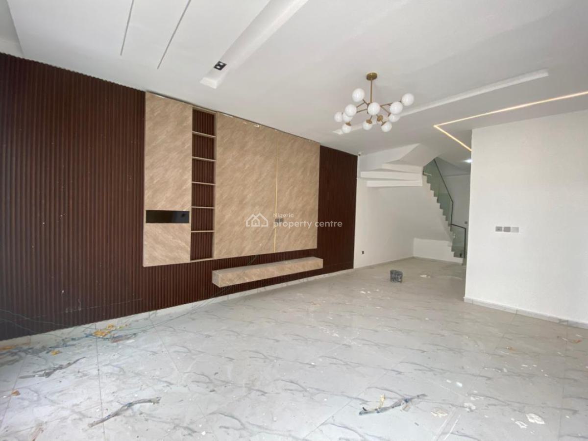 4 Bedroom Semi Detached Duplex with Bq, Chevron, Lekki, Lagos, Semi-detached Duplex for Rent