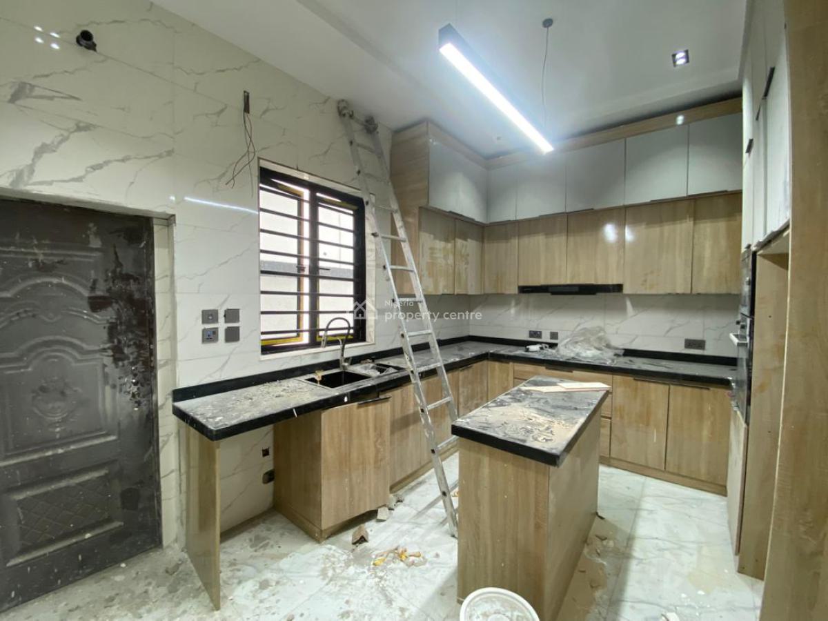 4 Bedroom Semi Detached Duplex with Bq, Chevron, Lekki, Lagos, Semi-detached Duplex for Rent