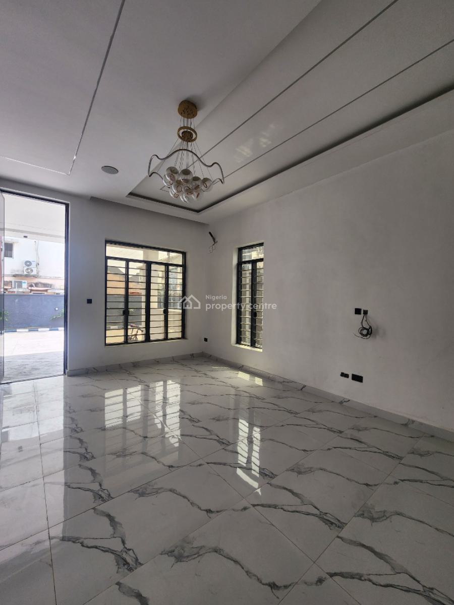 Lovely 4 Bedroom Terrace Duplex W/ Bq, Pool in a Secured Estate, Osapa, Lekki, Lagos, Terraced Duplex for Sale
