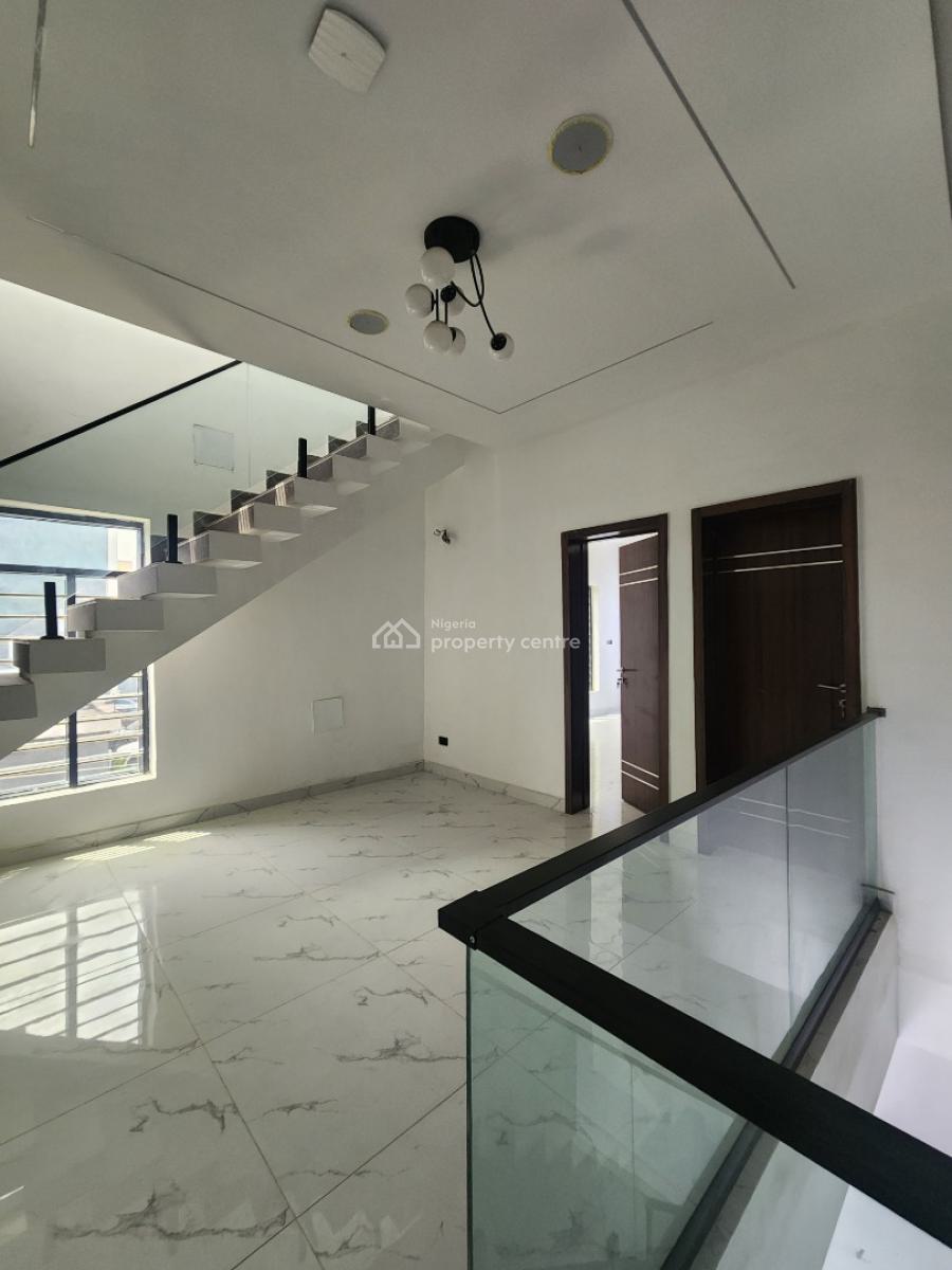 Lovely 4 Bedroom Terrace Duplex W/ Bq, Pool in a Secured Estate, Osapa, Lekki, Lagos, Terraced Duplex for Sale