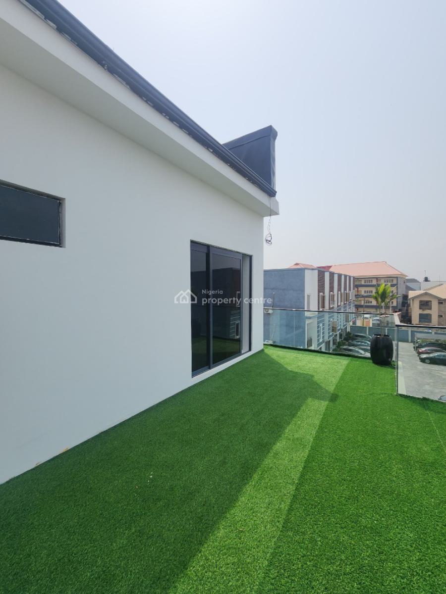 Lovely 4 Bedroom Terrace Duplex W/ Bq, Pool in a Secured Estate, Osapa, Lekki, Lagos, Terraced Duplex for Sale