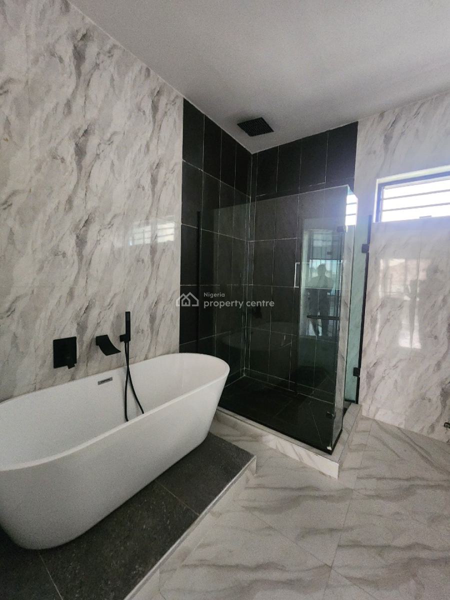 Lovely 4 Bedroom Terrace Duplex W/ Bq, Pool in a Secured Estate, Osapa, Lekki, Lagos, Terraced Duplex for Sale