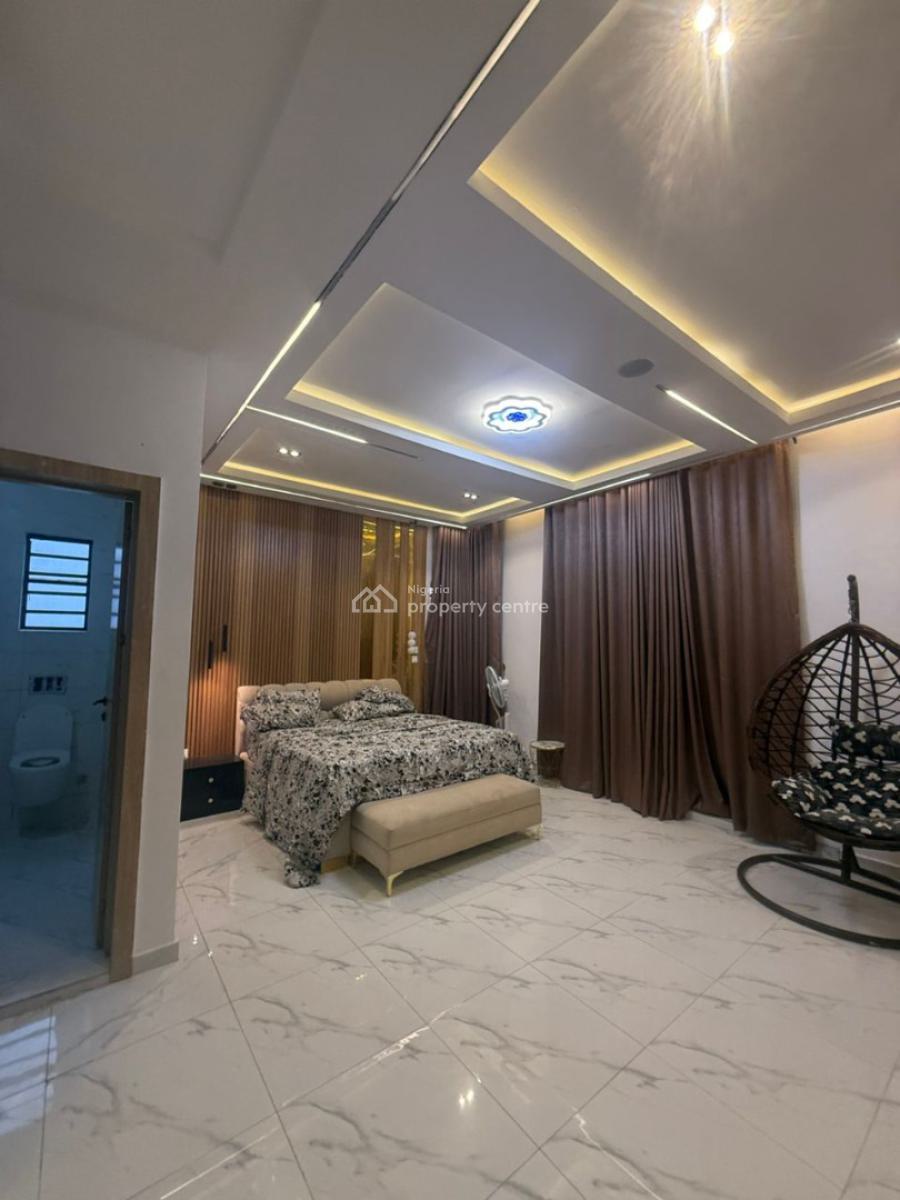 Beautifully Designed 4 Bedroom Fully Furnished Semi Detached Duplex, Orchid Road, Chevron Alternative Lekki, Lekki, Lagos, Semi-detached Duplex for Sale