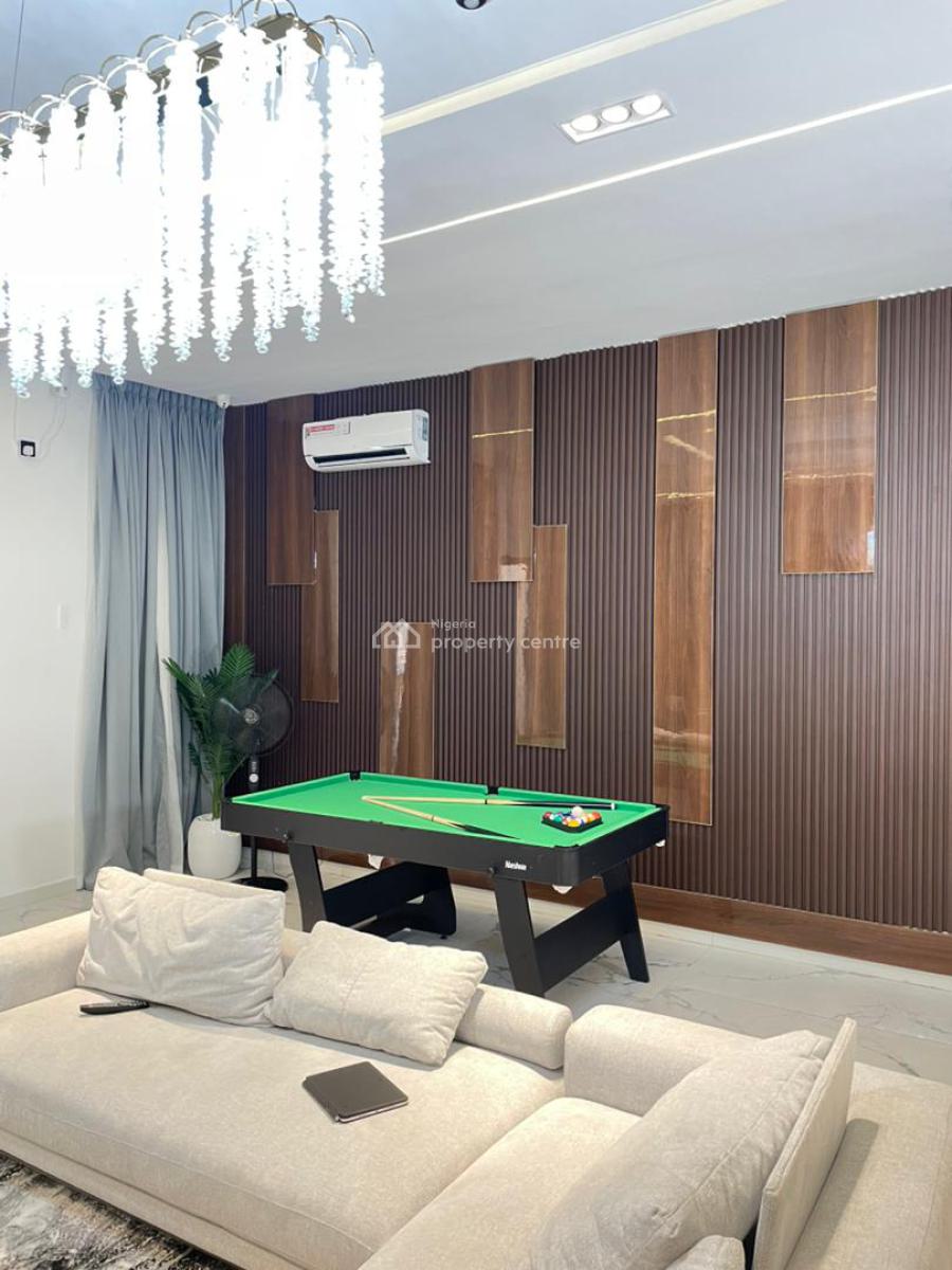 Fully Automated 4 Bedroom Furnished Terrace Duplex with Ps5 and Gym, Speedy Wifi, Equipped Kitchen,4 Private Balconies, Comfortable Stay, Lekki Phase 1, Lekki, Lagos, House Short Let