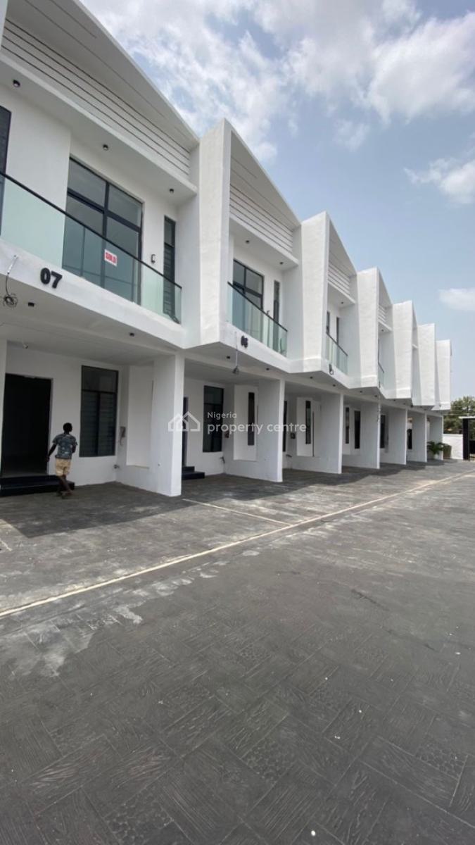 Magnificent Brand New Plus a B Q, Lekki Scheme 2, Ajah, Lagos, Terraced Duplex for Rent