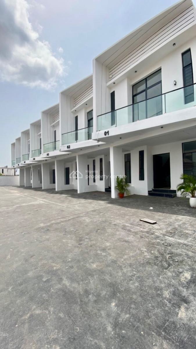 Magnificent Brand New Plus a B Q, Lekki Scheme 2, Ajah, Lagos, Terraced Duplex for Rent