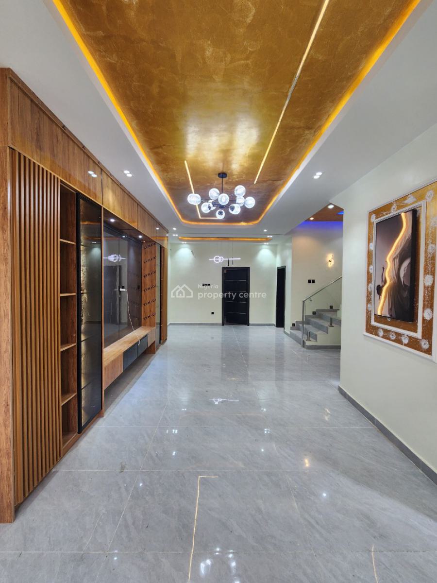 Luxury 5 Bedroom Detached Duplex with Bq in a Secured Estate, Osapa, Lekki, Lagos, Detached Duplex for Sale