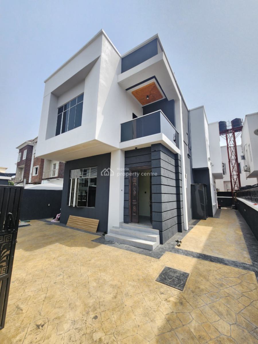 Luxury 5 Bedroom Detached Duplex with Bq in a Secured Estate, Osapa, Lekki, Lagos, Detached Duplex for Sale