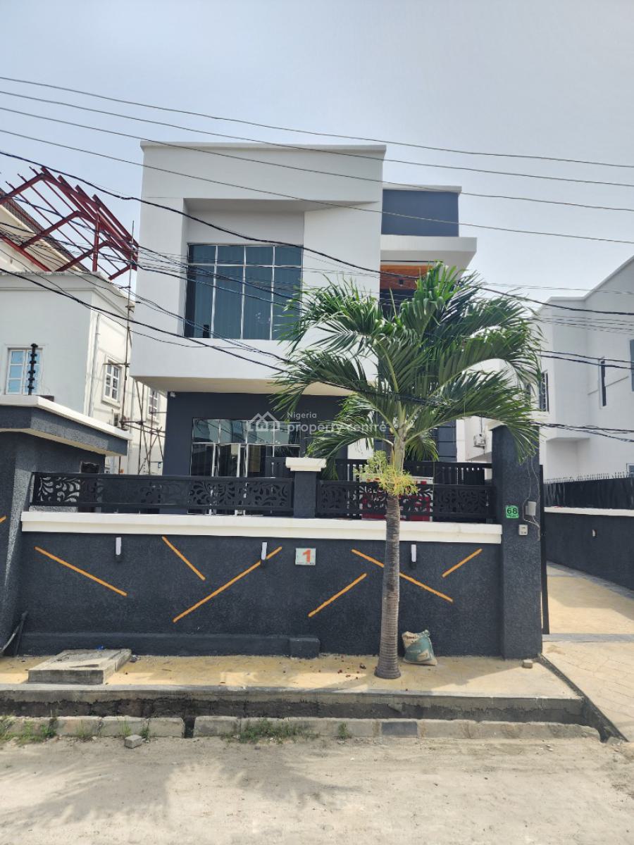 Luxury 5 Bedroom Detached Duplex with Bq in a Secured Estate, Osapa, Lekki, Lagos, Detached Duplex for Sale