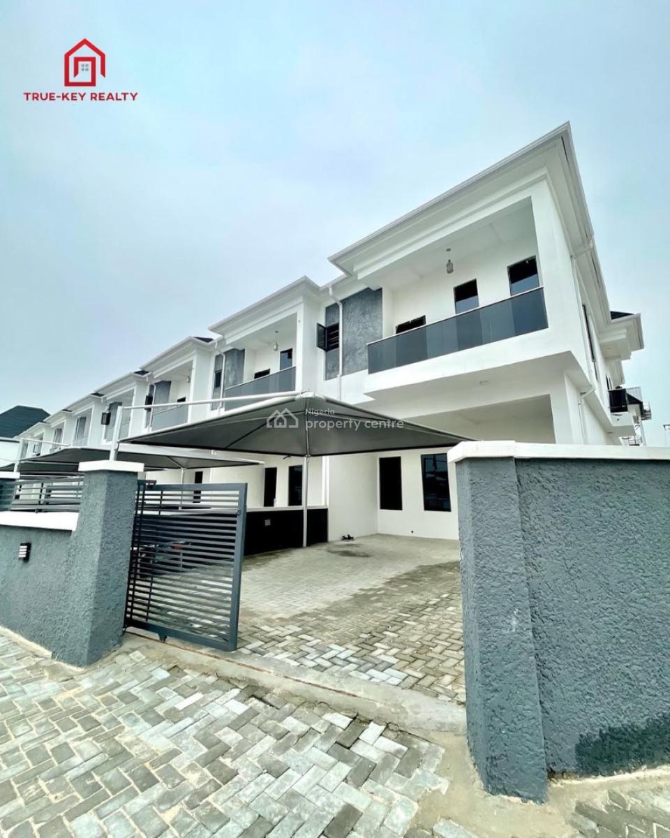 4 Bedroom Terrace Duplex with a Self Compound, Orchid Road, Lekki, Lagos, Terraced Duplex for Sale