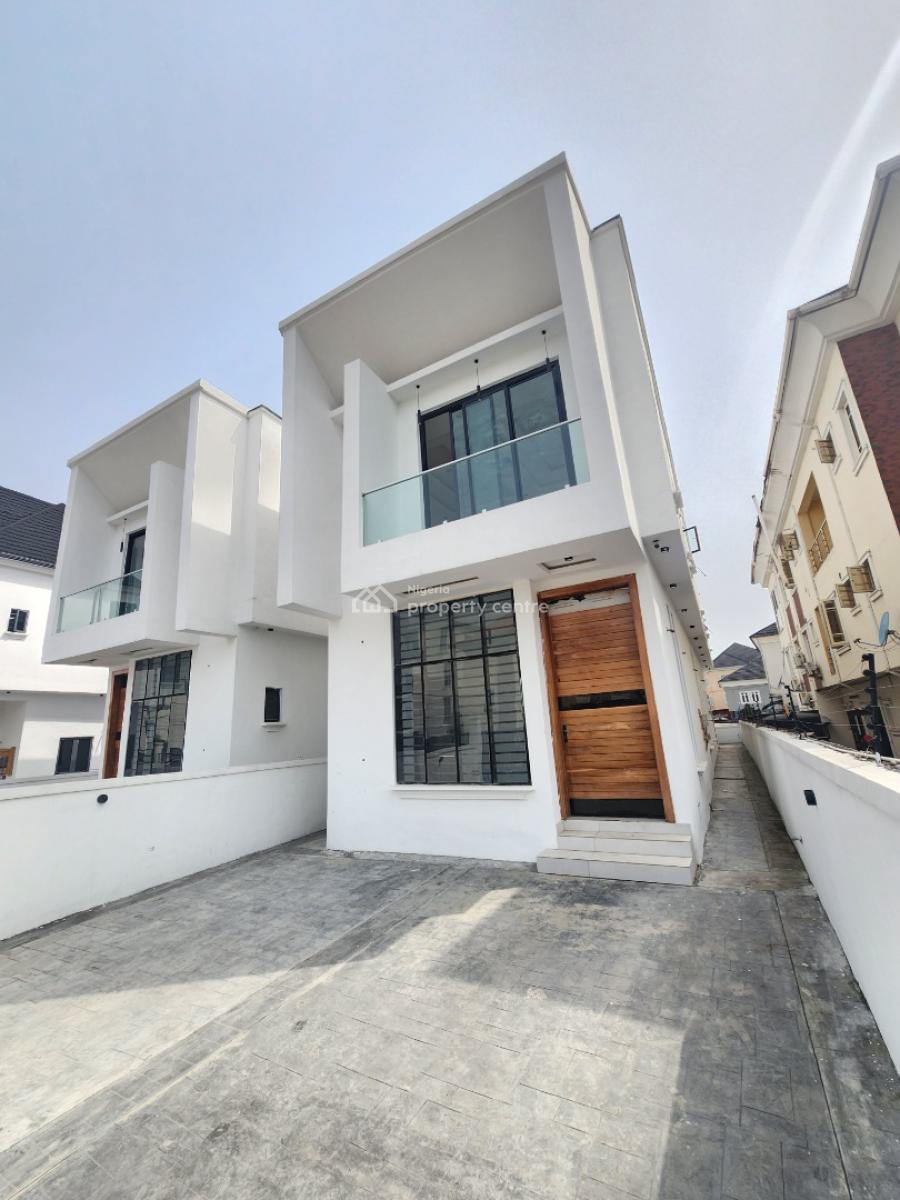 Lovely 5 Bedroom Detached Duplex with Bq in a Secured Estate, Osapa, Lekki, Lagos, Detached Duplex for Sale