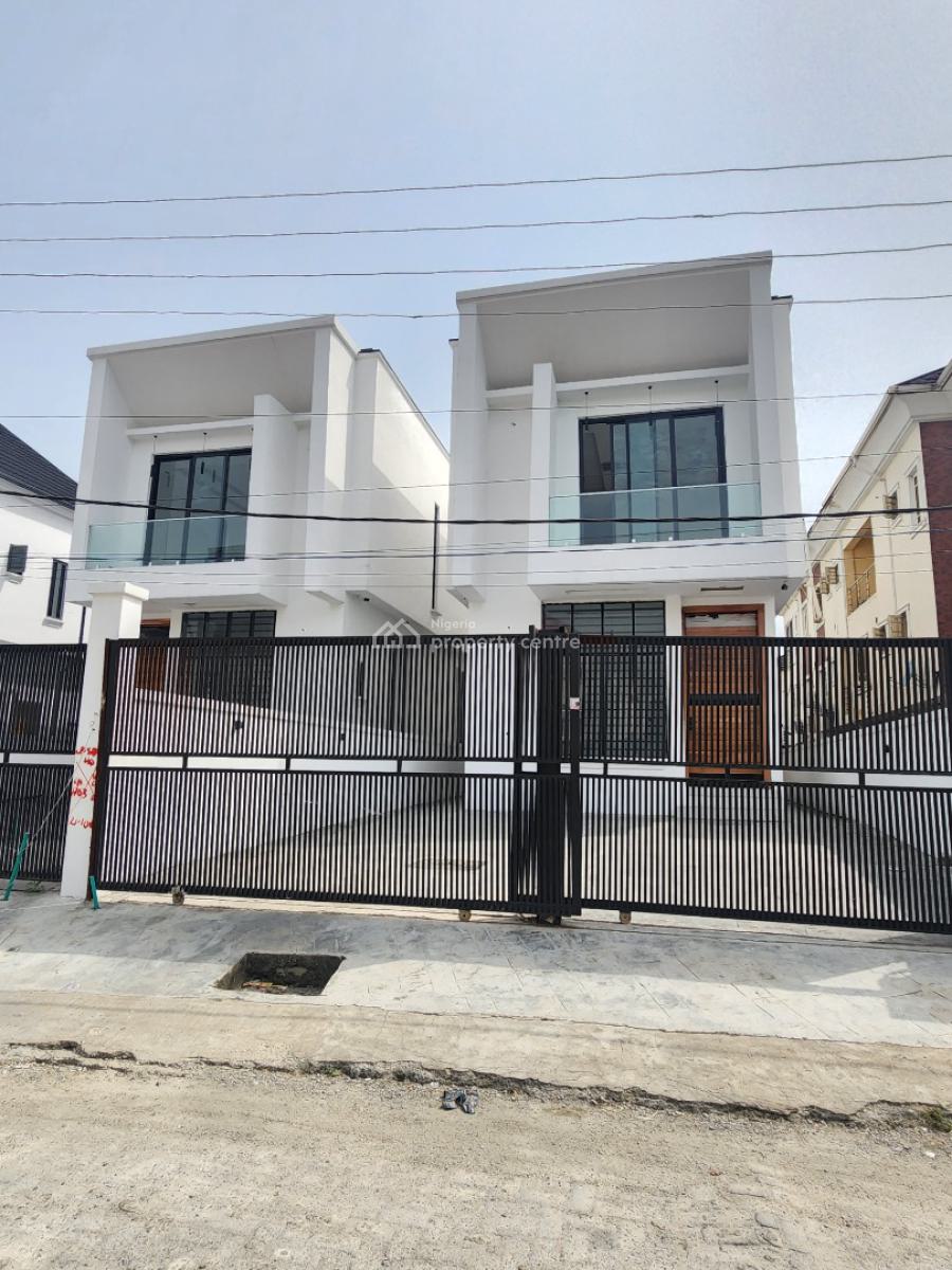 Lovely 5 Bedroom Detached Duplex with Bq in a Secured Estate, Osapa, Lekki, Lagos, Detached Duplex for Sale