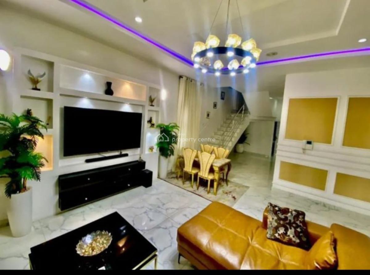 5 Bedroom Fully Detached Duplex with Bq Available, Lekki, Lagos, Detached Duplex for Rent