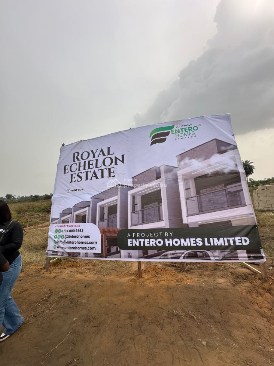 Premium Plots of Land, Royal Echelon Estate, Banana Island, Trans Woji, Port Harcourt, Rivers, Industrial Land for Sale