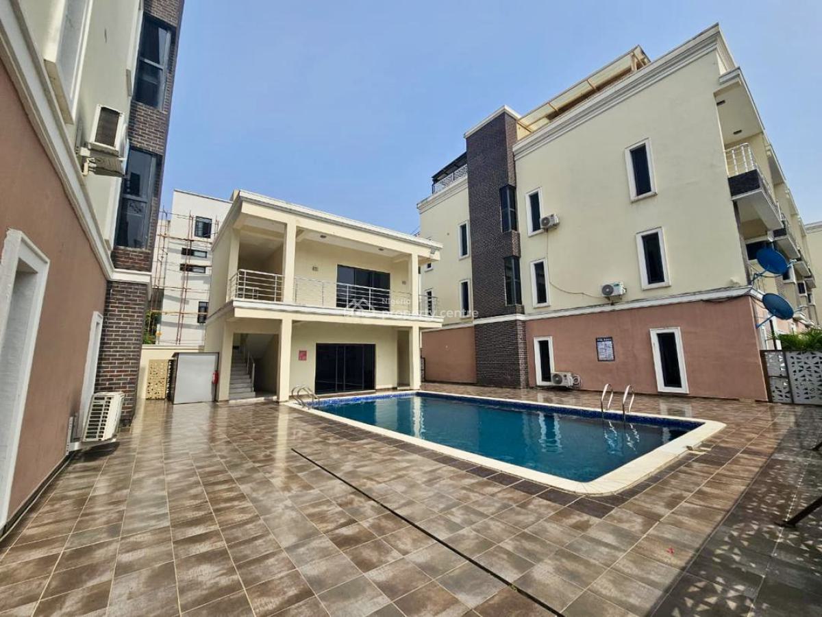 Well-maintained & Fully Serviced 4 Bedrooms Terraced Duplex with Bq, Pool, Old Ikoyi, Ikoyi, Lagos, Terraced Duplex for Rent