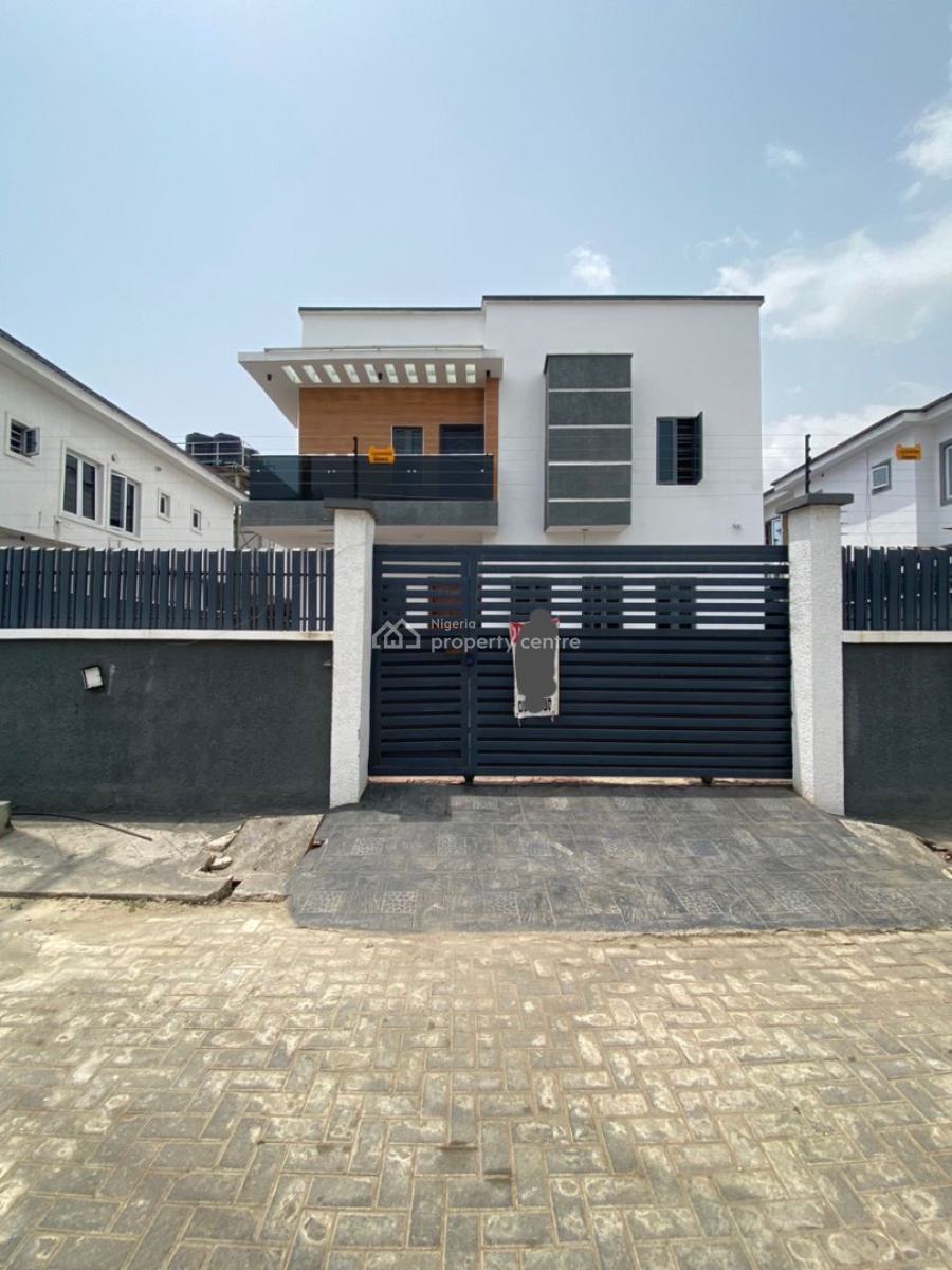 4 Bedrooms Fully Detached Duplex with Bq and Ac, Orchid Road, Lekki Phase 2, Lekki, Lagos, Detached Duplex for Rent