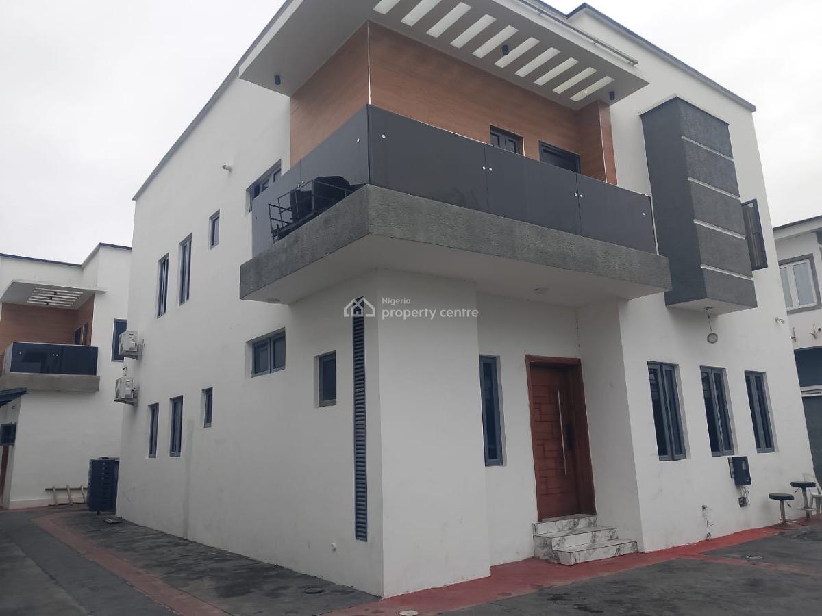 4 Bedrooms Fully Detached Duplex with Bq and Ac, Orchid Road, Lekki Phase 2, Lekki, Lagos, Detached Duplex for Rent