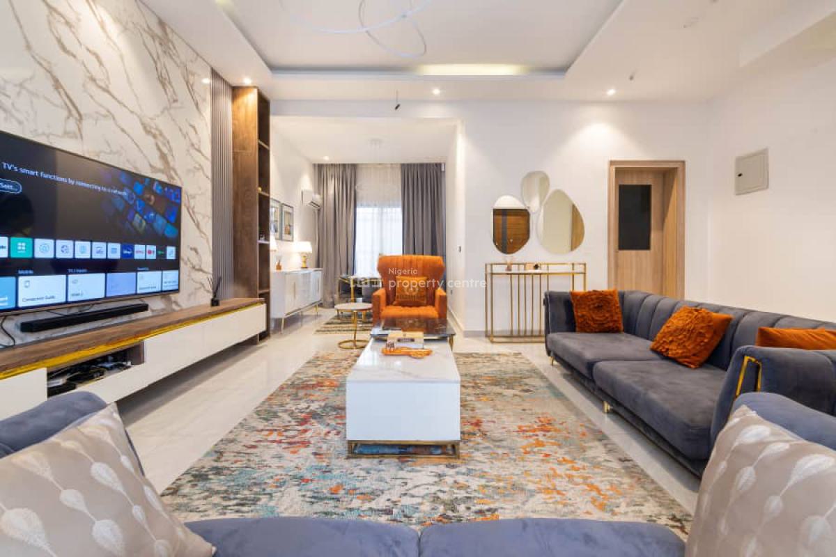 Beautifully Furnished Four Bedroom Terraced Duplex, Off Freedom Way, Lekki Phase 1, Lekki, Lagos, Flat / Apartment Short Let