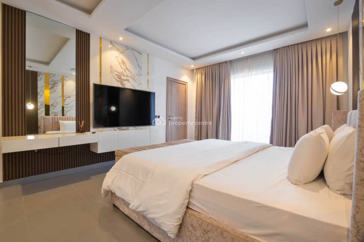 Beautifully Furnished Four Bedroom Terraced Duplex, Off Freedom Way, Lekki Phase 1, Lekki, Lagos, Flat / Apartment Short Let