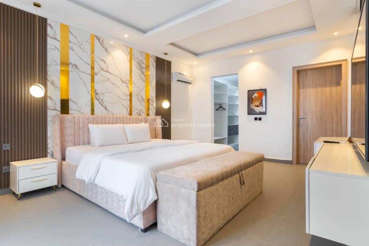 Beautifully Furnished Four Bedroom Terraced Duplex, Off Freedom Way, Lekki Phase 1, Lekki, Lagos, Flat / Apartment Short Let