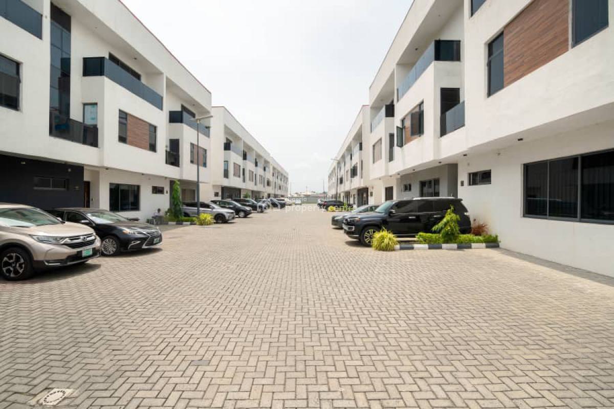 Beautifully Furnished Four Bedroom Terraced Duplex, Off Freedom Way, Lekki Phase 1, Lekki, Lagos, Flat / Apartment Short Let