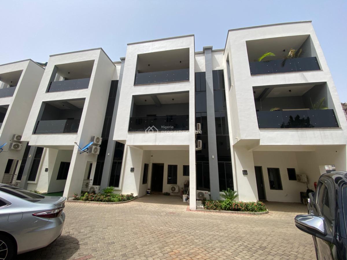 Lovely 5 Bedroom Terrace Duplex with Bq, Wuye, Abuja, Terraced Duplex for Rent