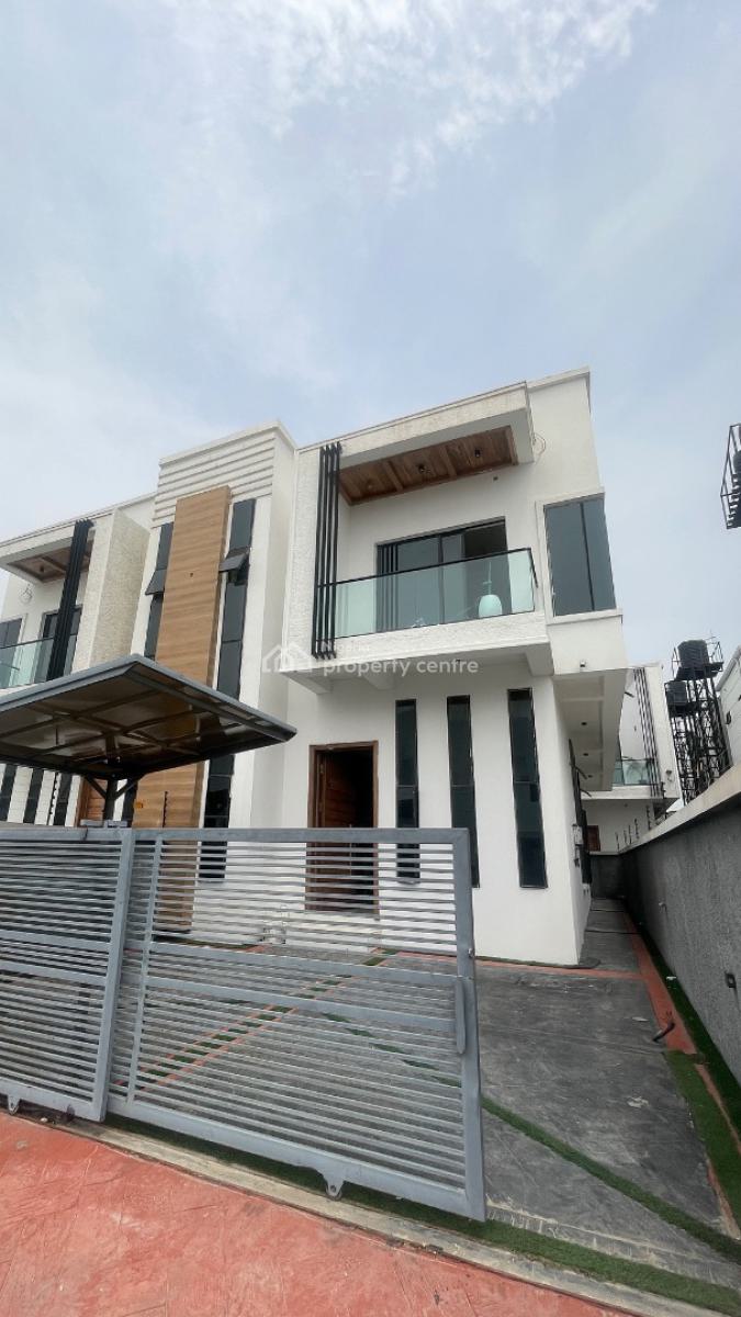 a Modern Styled   4 Bedroomsemi Detached Duplex + Bq, Ikota, Lekki, Lagos, Semi-detached Duplex for Sale