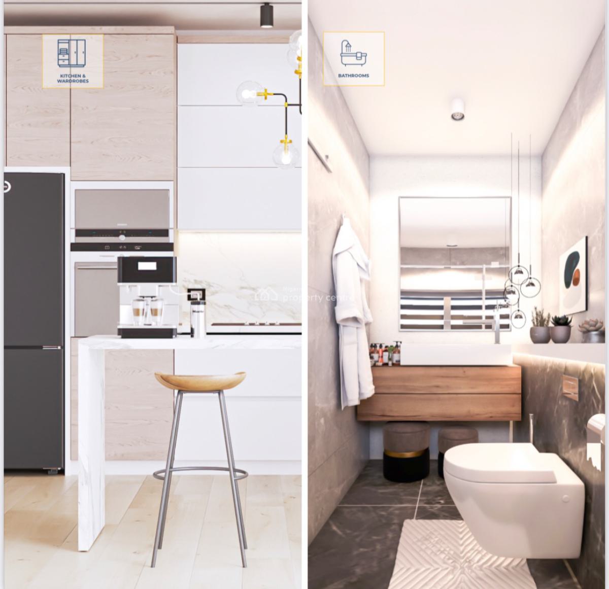 Studio Apartment for Student Co - Living Beside Nile University, Beside Nile University, Jabi, Abuja, Self Contain (single Rooms) for Sale