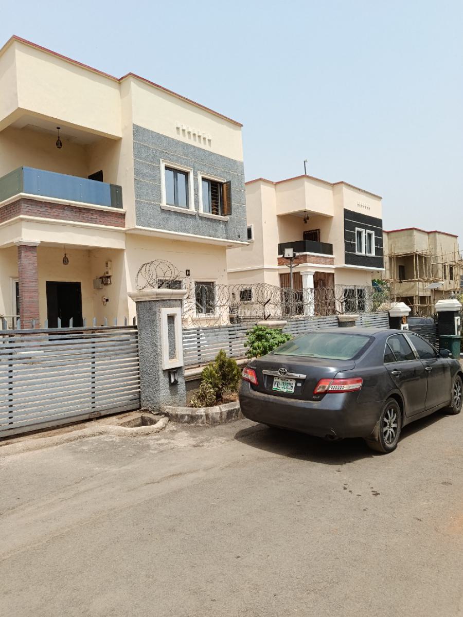 a Standard 5 Bedroom Detached Duplex, Bricks Garden Estate,lugbe Airport Road, Lugbe District, Abuja, Detached Duplex for Sale