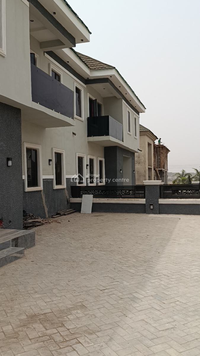 Nicely Finished 4bedroom Semi Detached Duplex with an Attached Bq, River Pack Estate, Airport Road, Lugbe District, Abuja, Semi-detached Duplex for Sale